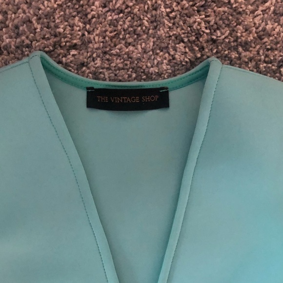 The Vintage Shop light blue dress, size small. - Picture 4 of 4